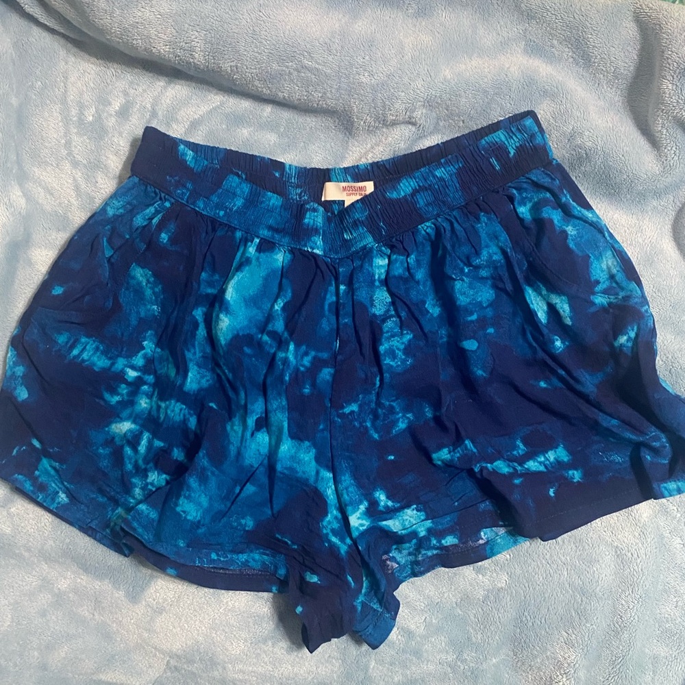Tye Dye Blue Shorts
